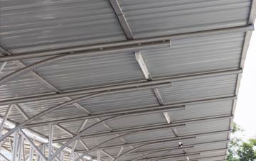 installing Peasehill metal roofing